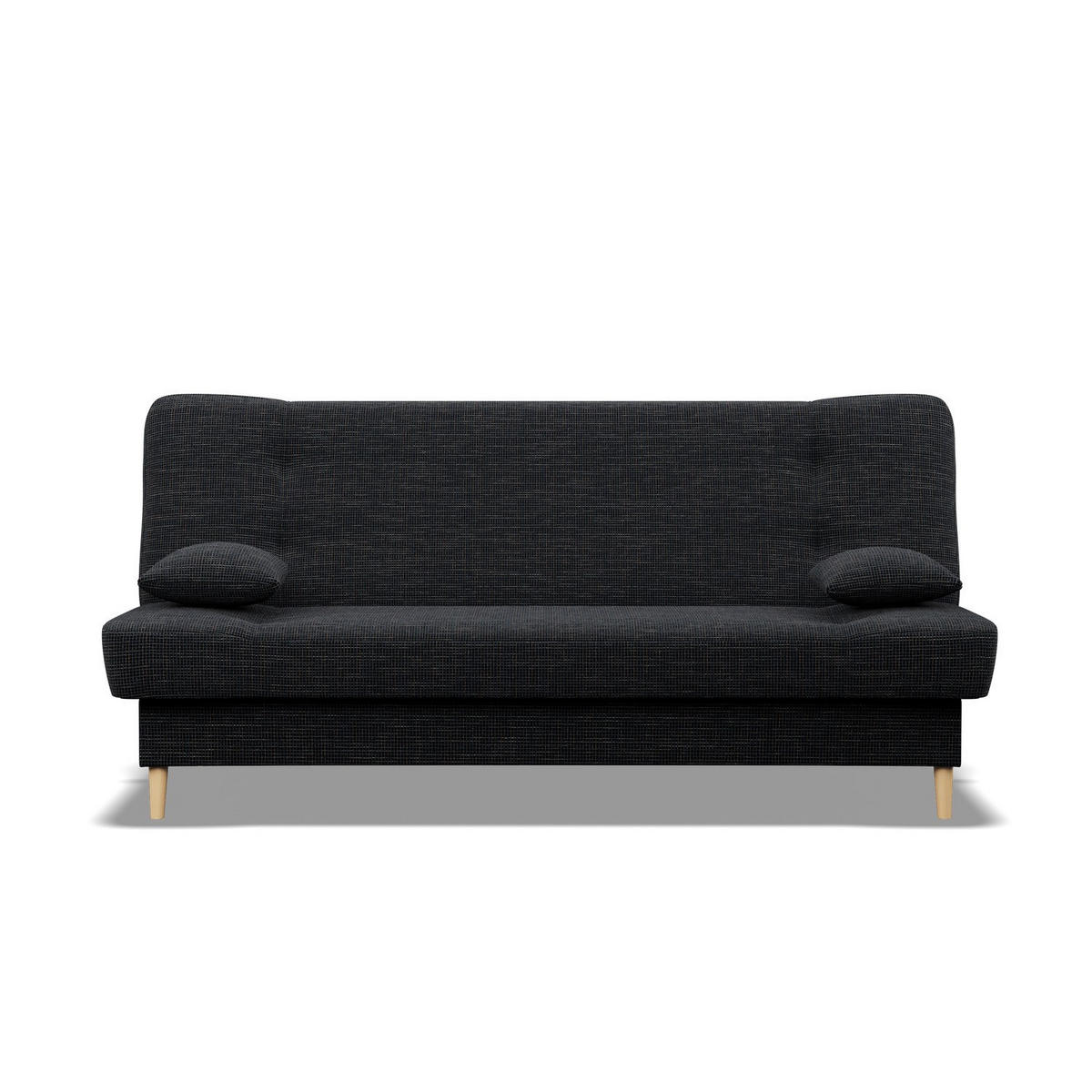 SOFA 3-SITZER MIT SCHLAFFUNKTION SAVANA Dunkelblau - Dunkelblau, Textil (93/96/200cm) - Mebligo