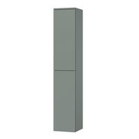 HOCHCHRANK Color 2D 160 Aloe - Dunkelgrün, Holzwerkstoff (30/160/30cm) - mzm24