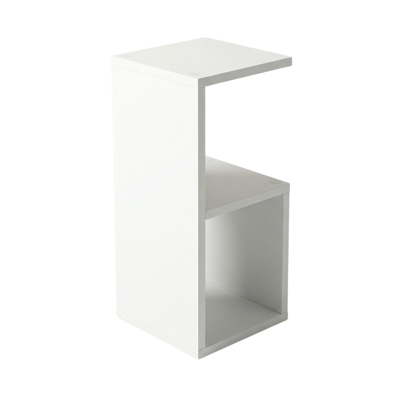 BEISTELLTISCH Koda 21/21/49 cm - Weiß, Holzwerkstoff (21/49/21cm) - EDAXO