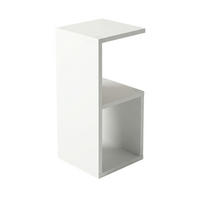 BEISTELLTISCH Koda 21/21/49 cm - Weiß, Holzwerkstoff (21/49/21cm) - EDAXO