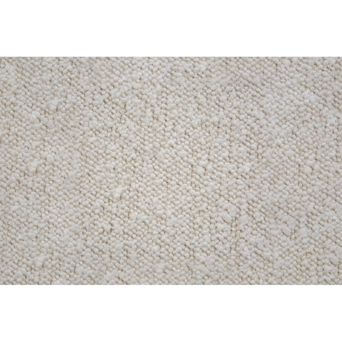 KOPFTEIL Modell Linien – Hellbeiger Bouclé-Stoff 90 cm - Beige, Karton/Holz (90/120/10cm) - Sommeil de Plomb