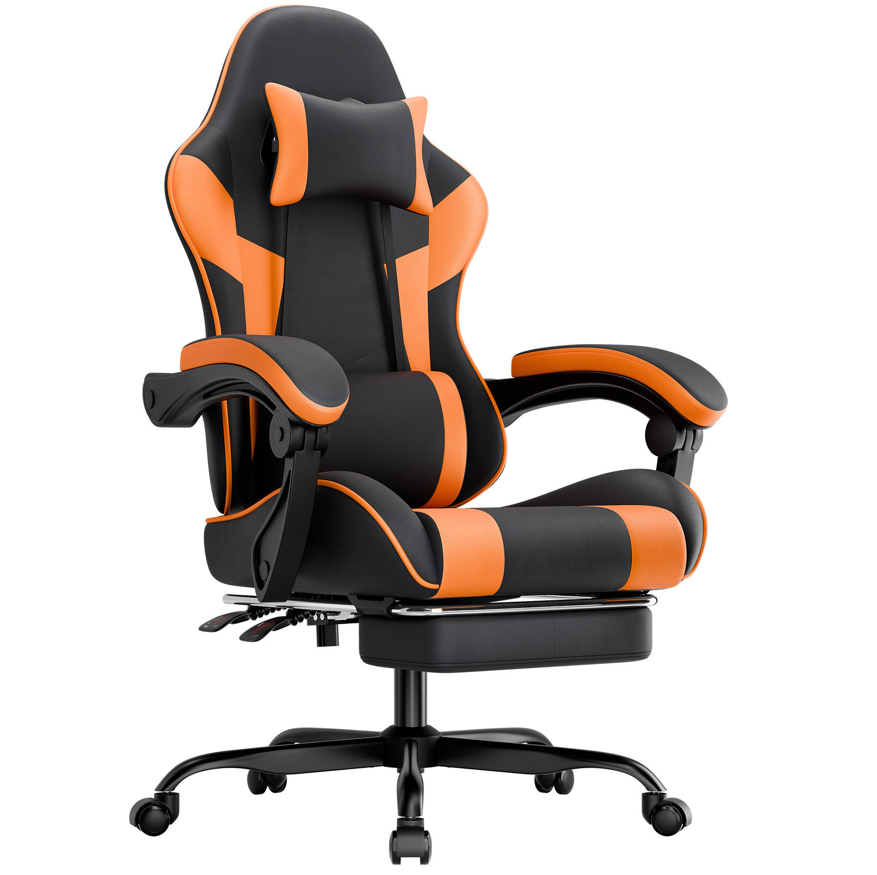 Meubliv Gaming-Stuhl Orange 63x120.5x58.5 cm