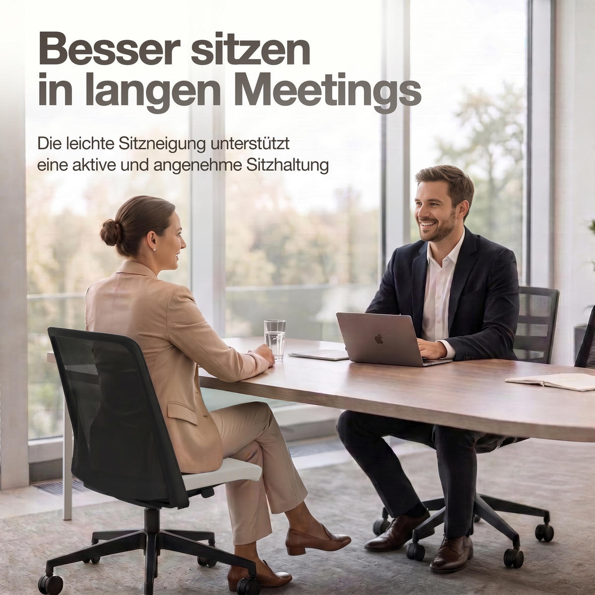 DREHSTUHL Bürostuhl Alassio / Weiß - Weiß, Textil (56/87/45cm) - ASSMANN