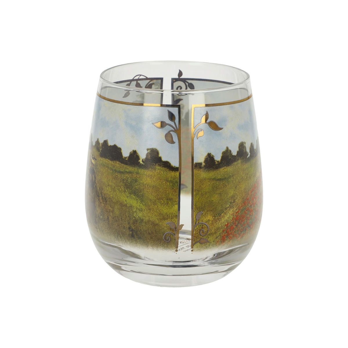 WINDLICHT Mohnfeld - Claude Monet, Glas - Multicolor, Glas (8.5/10/8.5cm) - Goebel