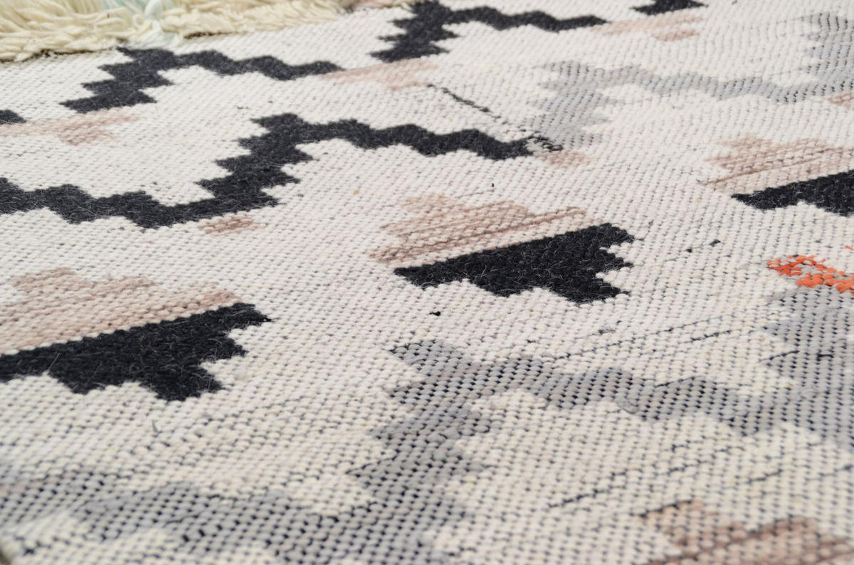 WEBTEPPICH Nomadic-Design 160x230 cm - Multicolor, Textil (160/230cm) - THEKO