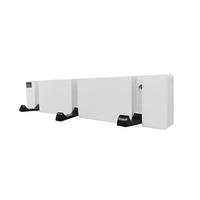 GARDEROBENLEISTE HOOK - Farbe: Weiß, Menge: 3 x Haken - Weiß, Holz (29/5.5/2cm) - Home Deluxe