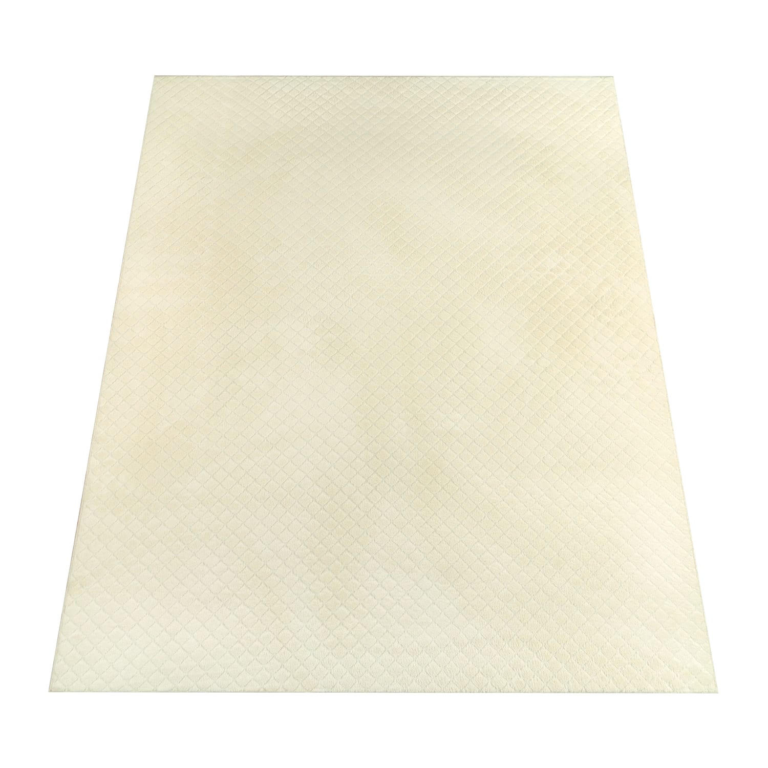 KURZFLORTEPPICH 60/100 cm Rotterdam 591 - Creme, Kunststoff (60/100cm) - Paco Home