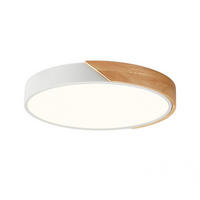 DECKENLEUCHTEN LED Modern Weiß rund - Weiß, Kunststoff (30/30/4cm) - Weltevree