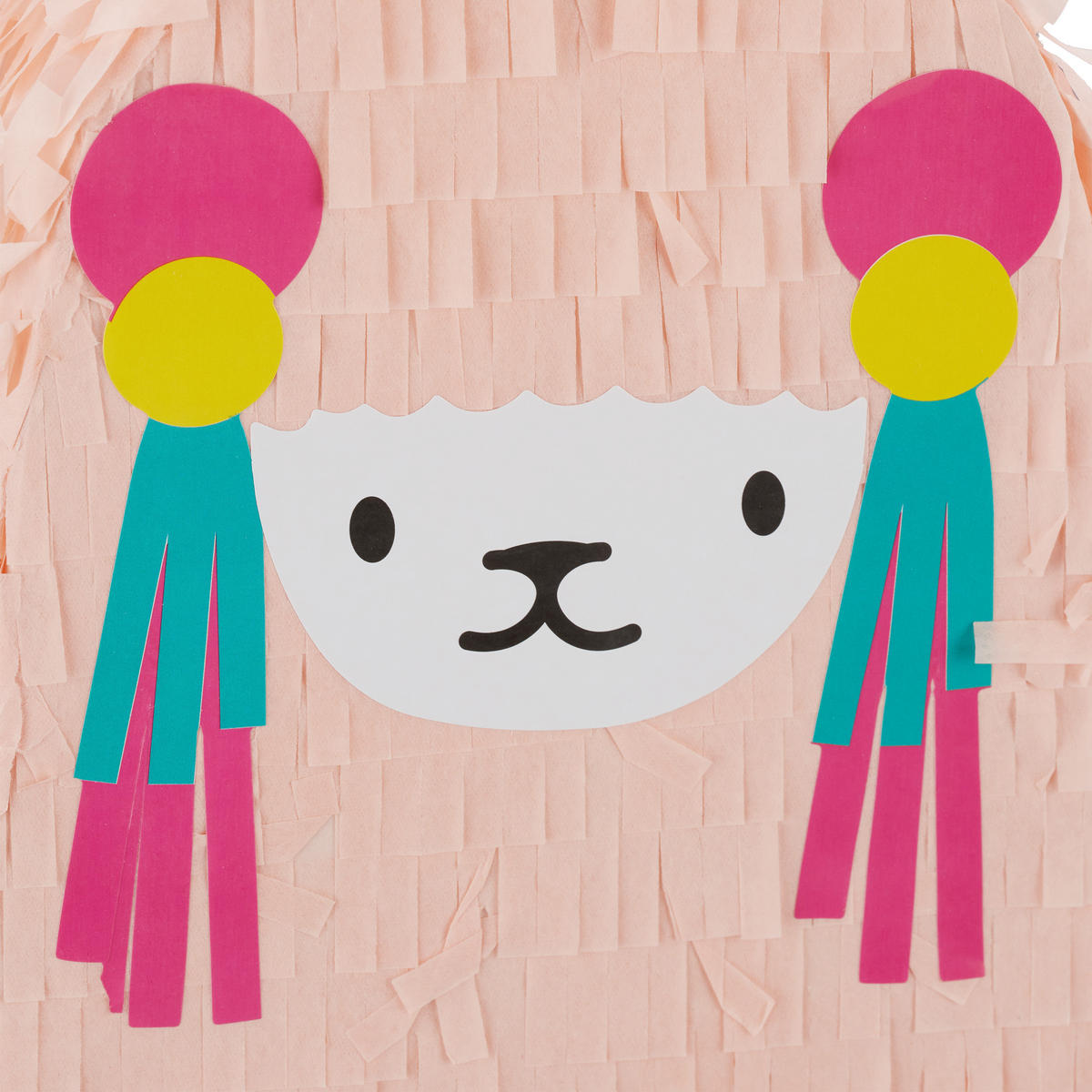 LAMA Pinata - Rosa, Papier/Wellpappe (30/50/12cm) - Relaxdays