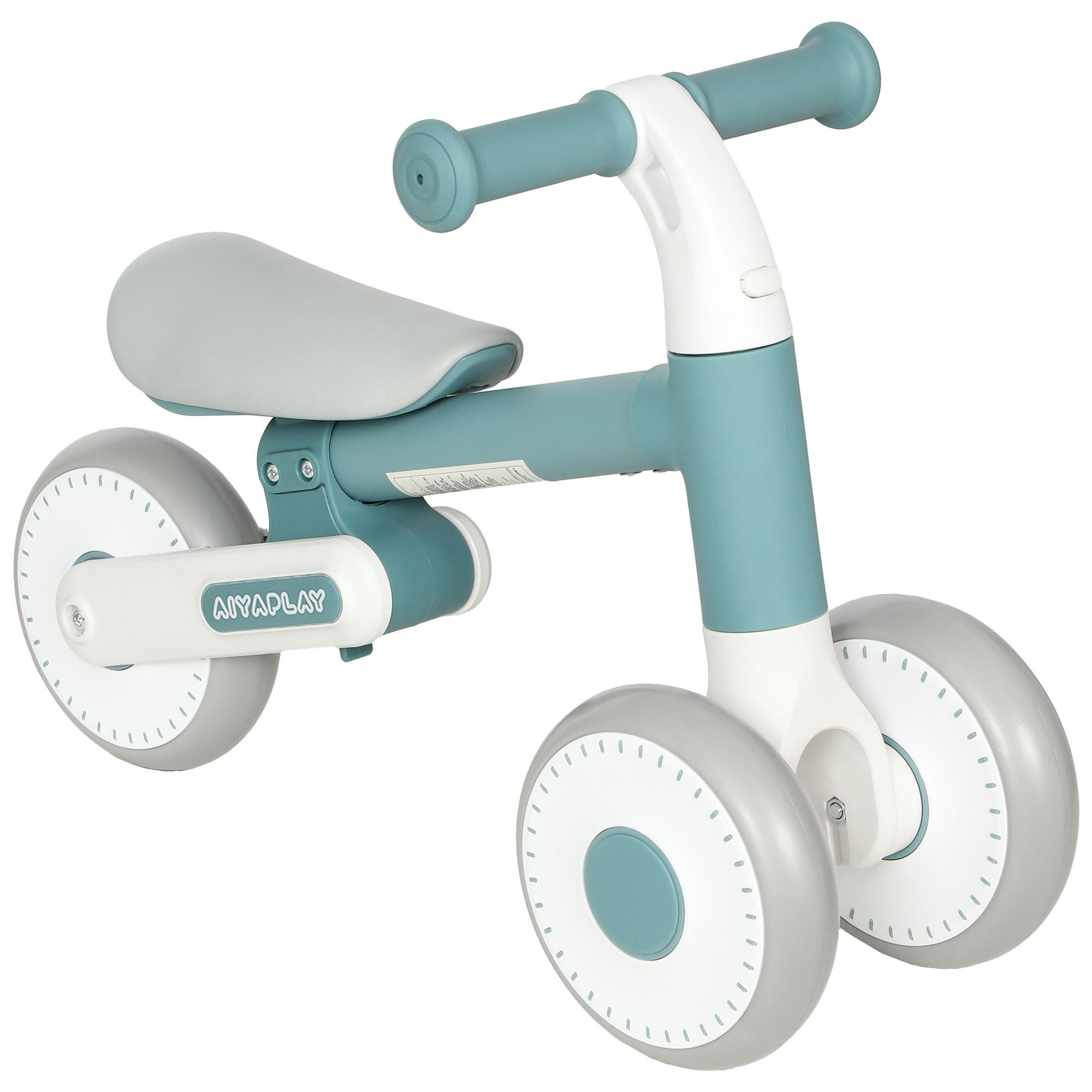 KINDERLAUFRAD Stahl EVA Blau - Blau, Metall (52/23/36.5cm) - AIYAPLAY