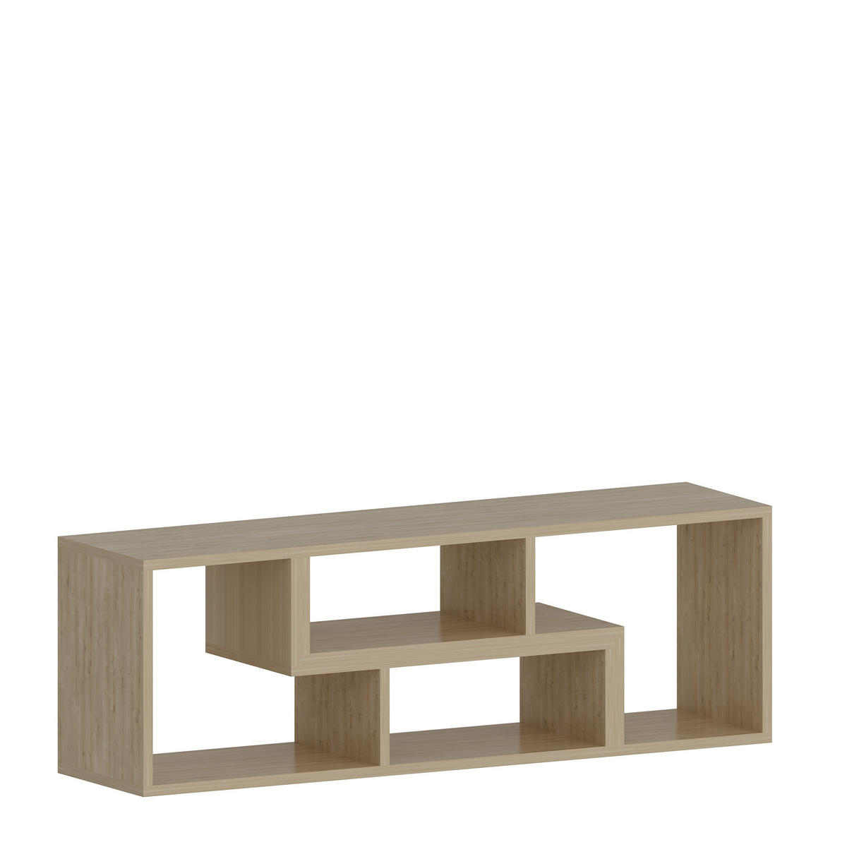 TV-ELEMENT Tetris Eiche - Alteiche, Holzwerkstoff (120/40/29.5cm)