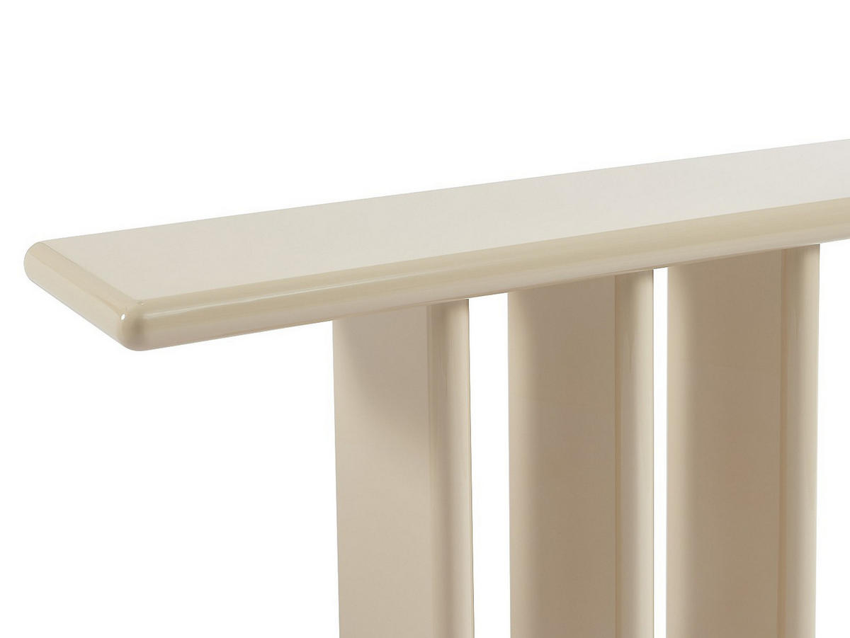 KONSOLENTISCH - 140 cm x 40 cm - holz - beige Elwena - Beige, Holz (40/140/80cm) - Vente-Unique