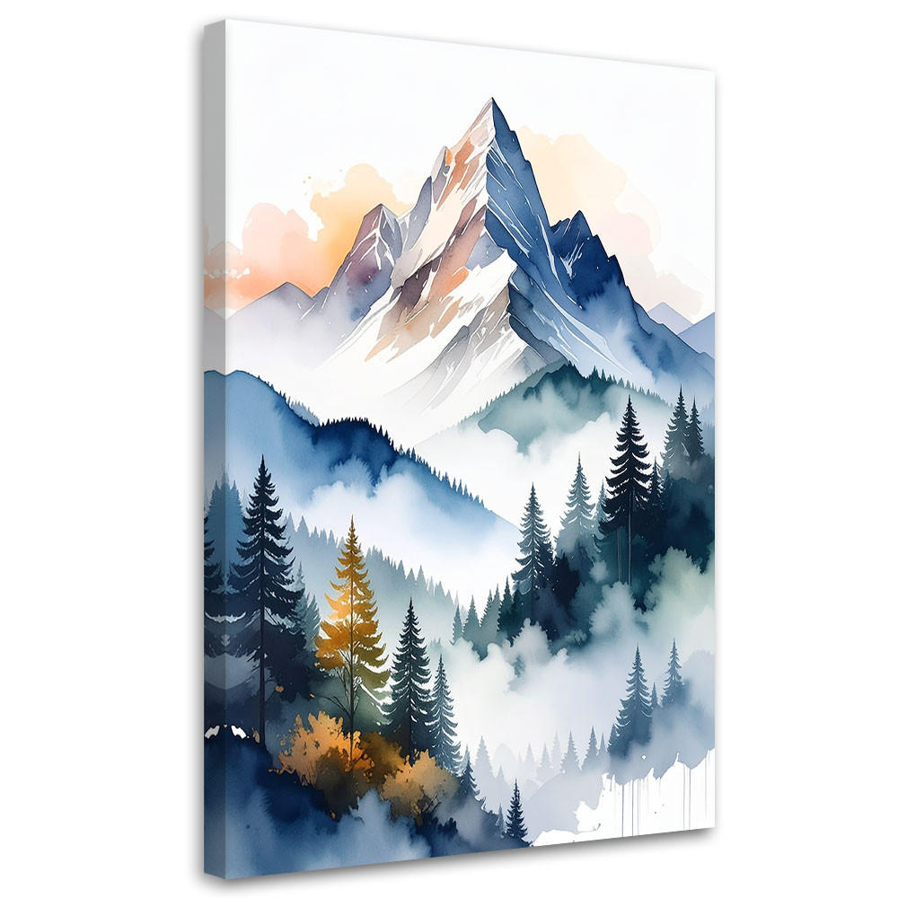 Feeby Wandbild, Blau 80x120 cm