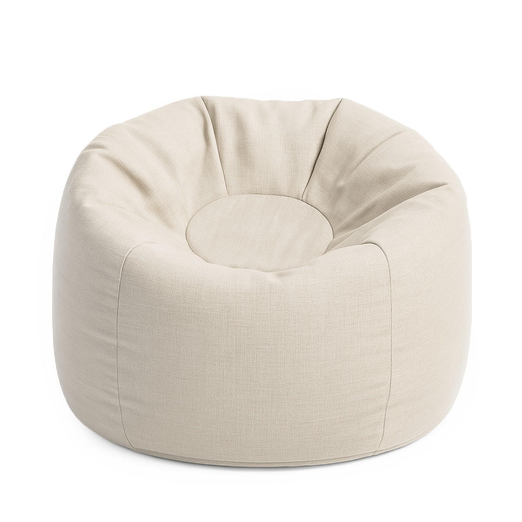 SITZSACK Outzy für Kinder, Floreo, Beige - Beige, Textil (60/50/60cm) - MeowBaby