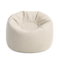 SITZSACK Outzy für Kinder, Floreo, Beige - Beige, Textil (60/50/60cm) - MeowBaby