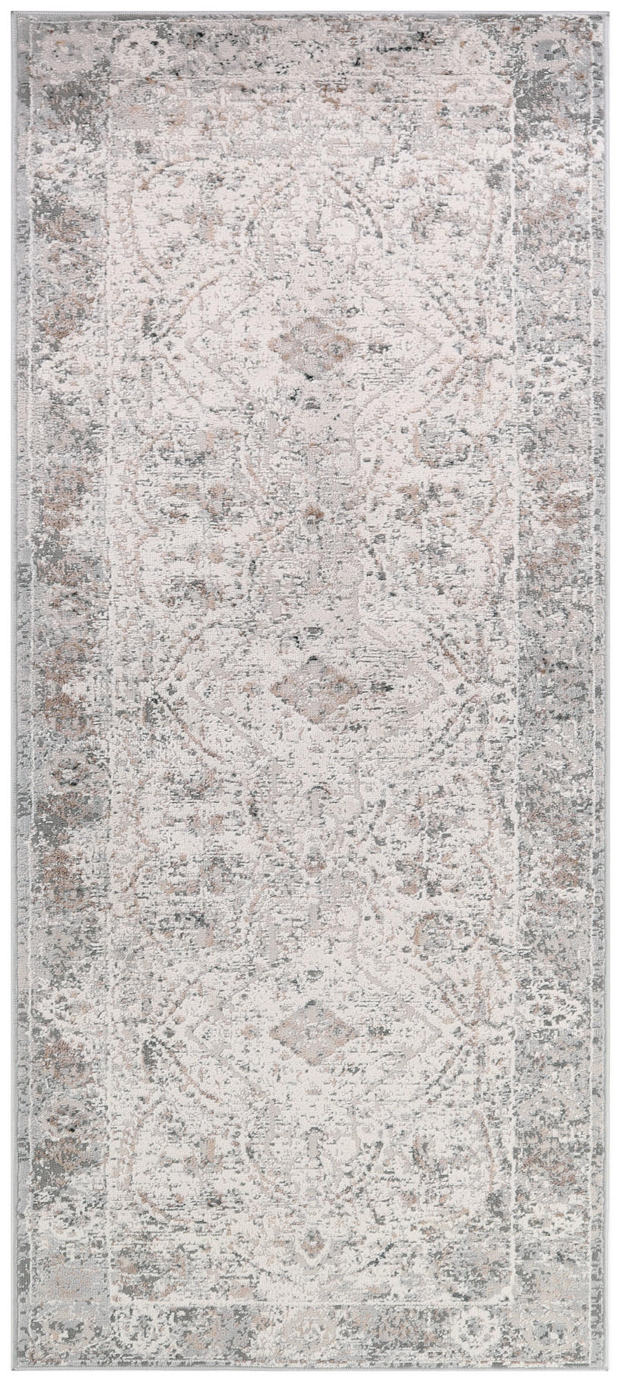 TEPPICHLÄUFER VALLEY creme vintage 120/200 cm - Creme, Textil (120/200cm) - Tapiso