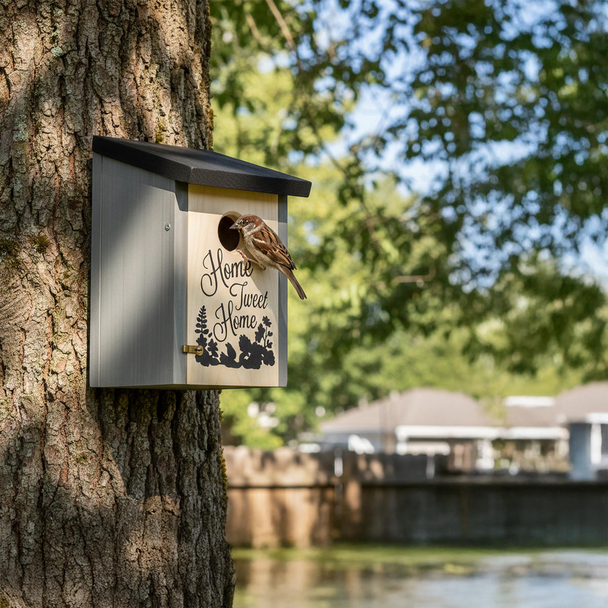 NISTKASTEN - Grau, Holz/Metall (12/22/15cm) - Relaxdays