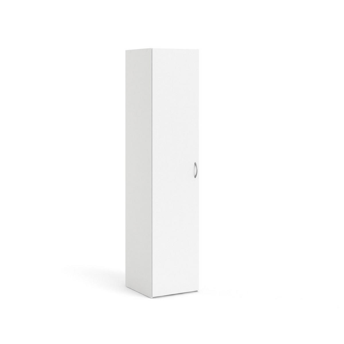 KLEIDERSCHRANK Weiß - Weiß, Holzwerkstoff (40/176/42cm) - ebuy24