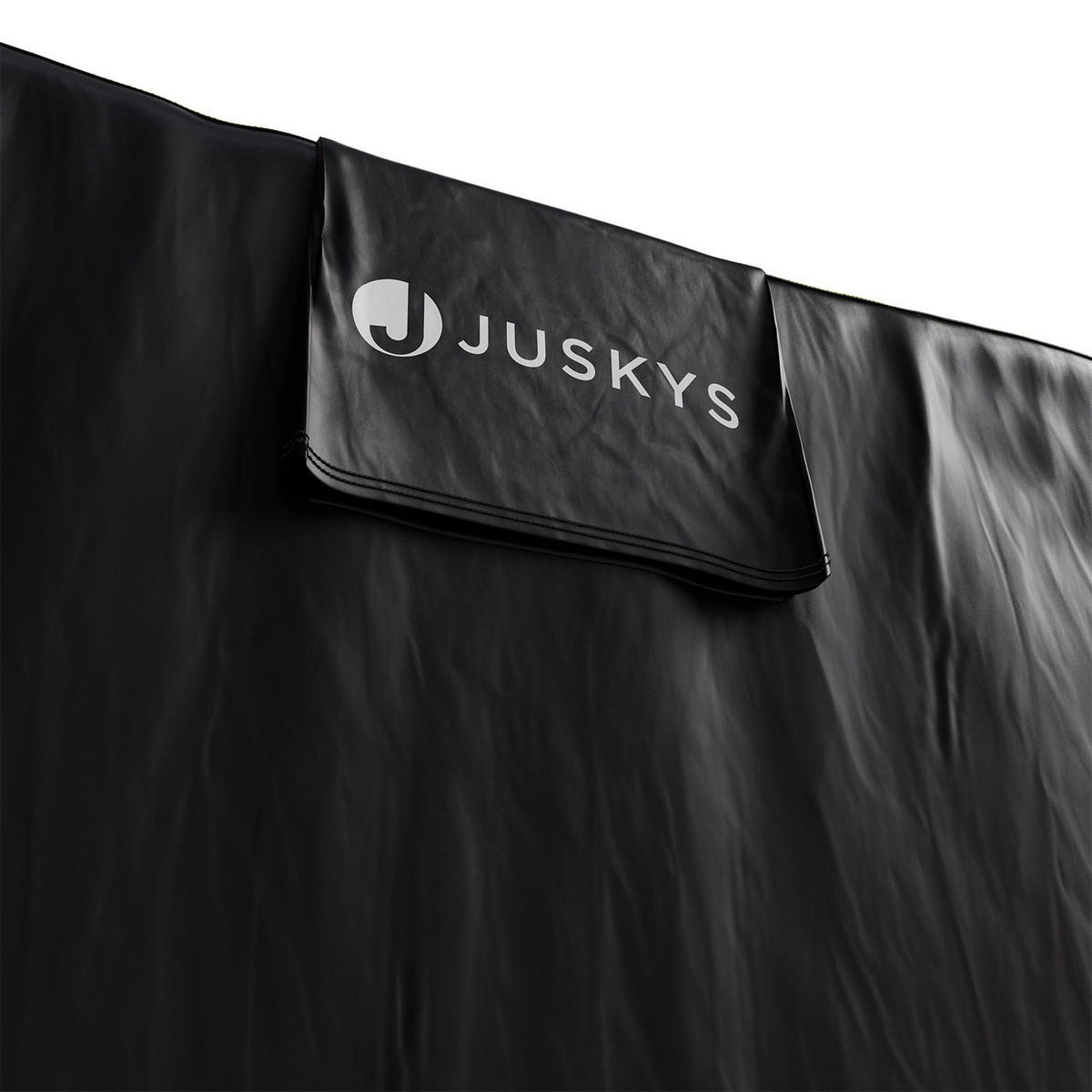 GARTENMÖBELABDECKUNG CoverSafe Pro schwarz - Schwarz, Kunststoff (90/75/120cm) - Juskys