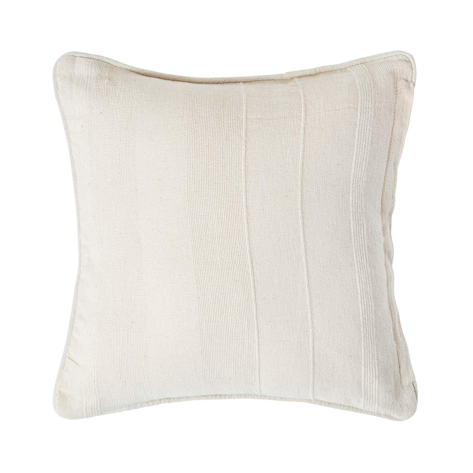 KISSENHÜLLE Rajput 60/60 cm, 100% Baumwolle - Creme, Textil (60/60cm) - Homescapes