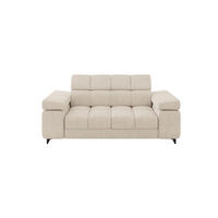 SOFA 2-Sitzer LORD-S1 194x97x90 cm Beige Samt - Sahara, Holzwerkstoff/Textil (194/90/97cm) - ALTDECOR