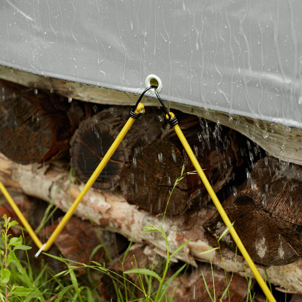 Thumbnail - tectake Abdeckplane, Grau, Kunststoff, 500x0.5x400 cm, Gartenzubehör, Gartenmöbel-Schutzhüllen