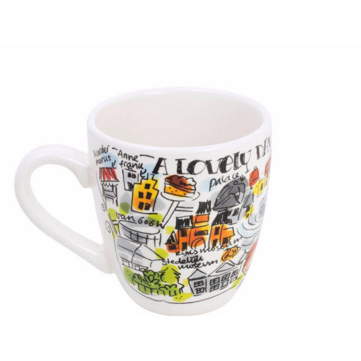 MINI-BECHER Amsterdam in Bunt - 200 ml - Multicolor, Keramik (0.2L) - Blond Amsterdam