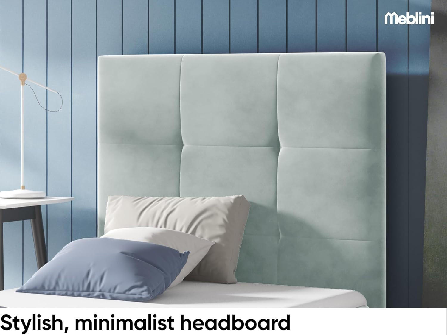 Thumbnail - Meblini Kinderbett, Blaugrau, Holzwerkstoff, 84x208 cm, Kinder- & Jugendzimmer, Kindermöbel, Kinderbetten, Kindereinzelb...