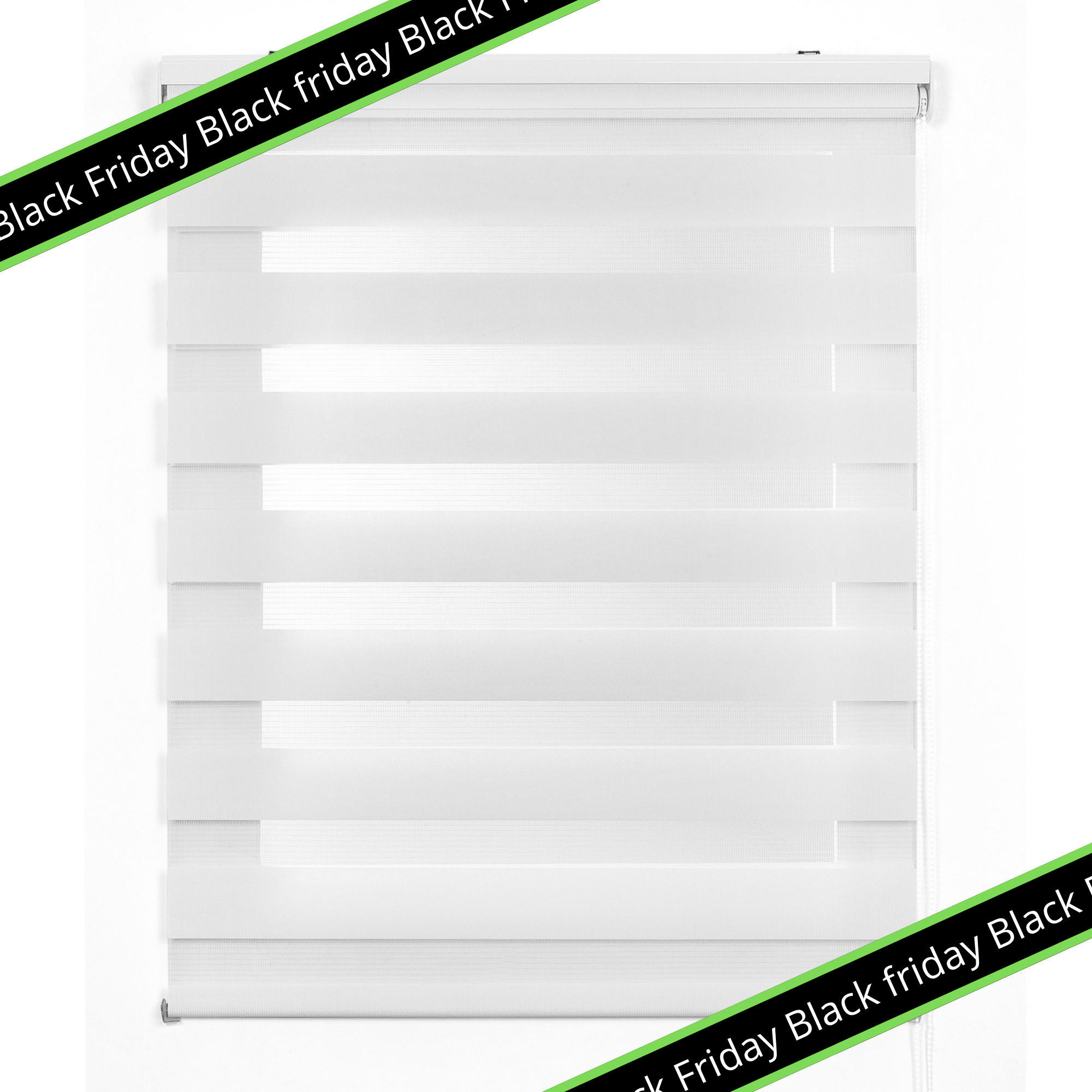 DOPPELROLLO Weiß 60x180 cm EL - Weiß, Kunststoff (60/180cm) - STORESDECO