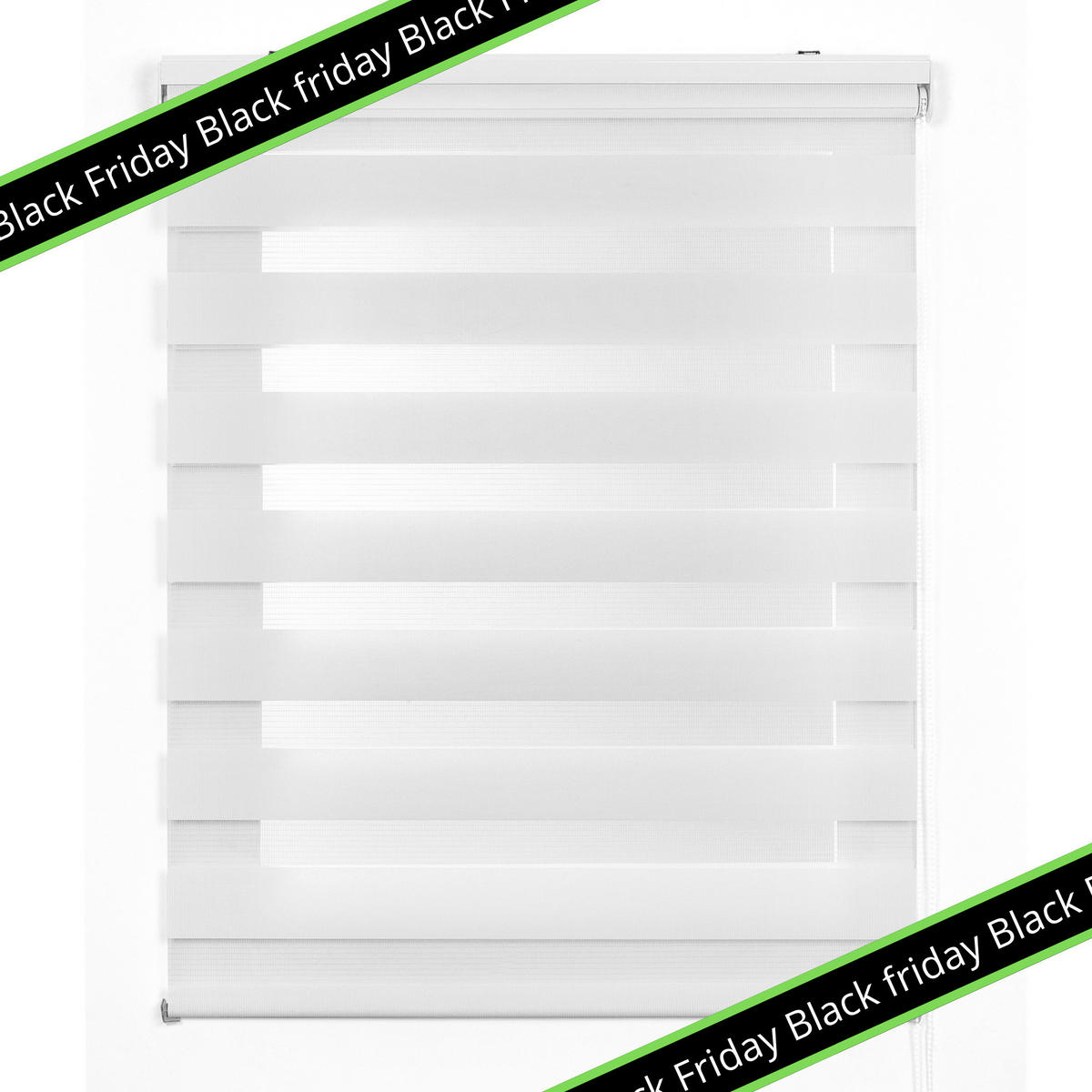 DOPPELROLLO Weiß 160x180 cm EL - Weiß, Kunststoff (160/180cm) - STORESDECO