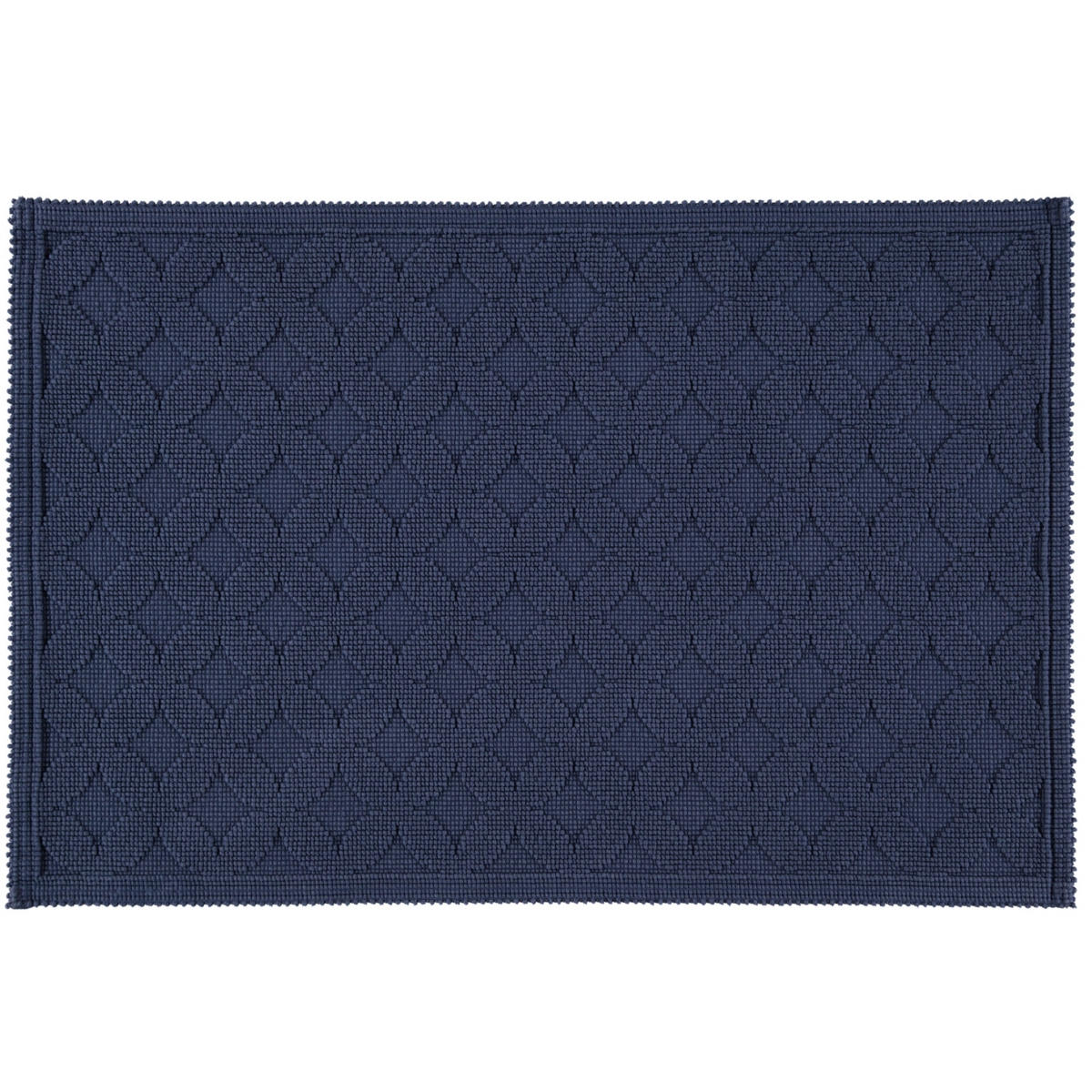 BADEMATTEN SEASIDE KIESEL - 85 - Dunkelblau, Textil (60/90cm) - Rhomtuft