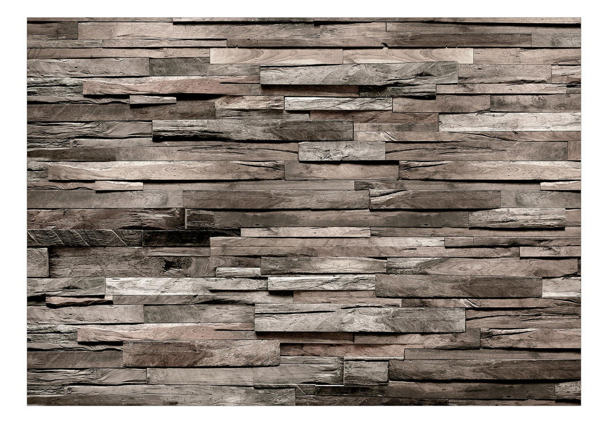 SELBSTKLEBENDE FOTOTAPETE 343/245 cm - Braun, Kunststoff/Textil (343/1cm) - KUNSTLOFT