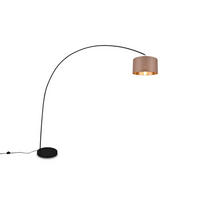 STEHLAMPE MANSUR - Schwarz - 45/45/210 cm - Schwarz, Metall (200/200/210cm) - Trio Leuchten