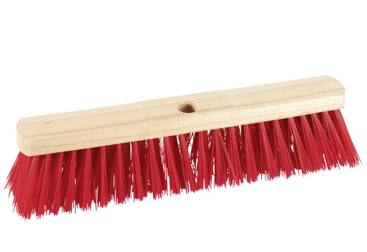 BESEN, Strassenbesen Elaston Kehrbesen Stielloch 40 cm - Multicolor, Kunststoff (15/15/40cm) - TRIZERATOP