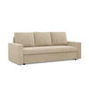 SOFA Neo mit gerader Armlehnen beige - Beige, Textil (220/92/92cm) - SIMKAM Furniture