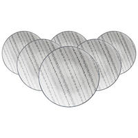 DESSERTTELLER Sendai Ranke grau ø 21 cm 6er Set - Grau, Keramik (21cm) - Ritzenhoff Breker