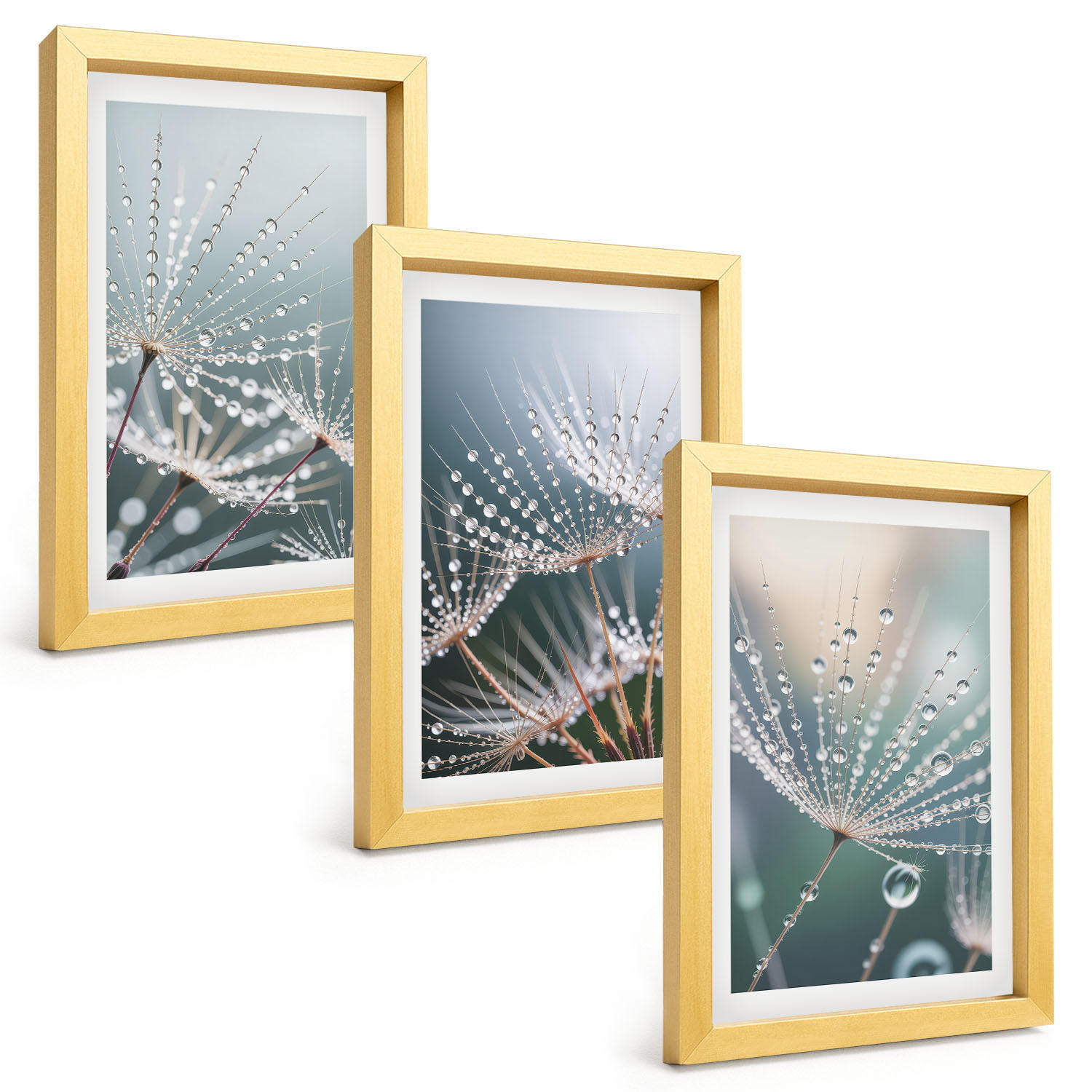Tulup Bilder Gold 20x30 cm