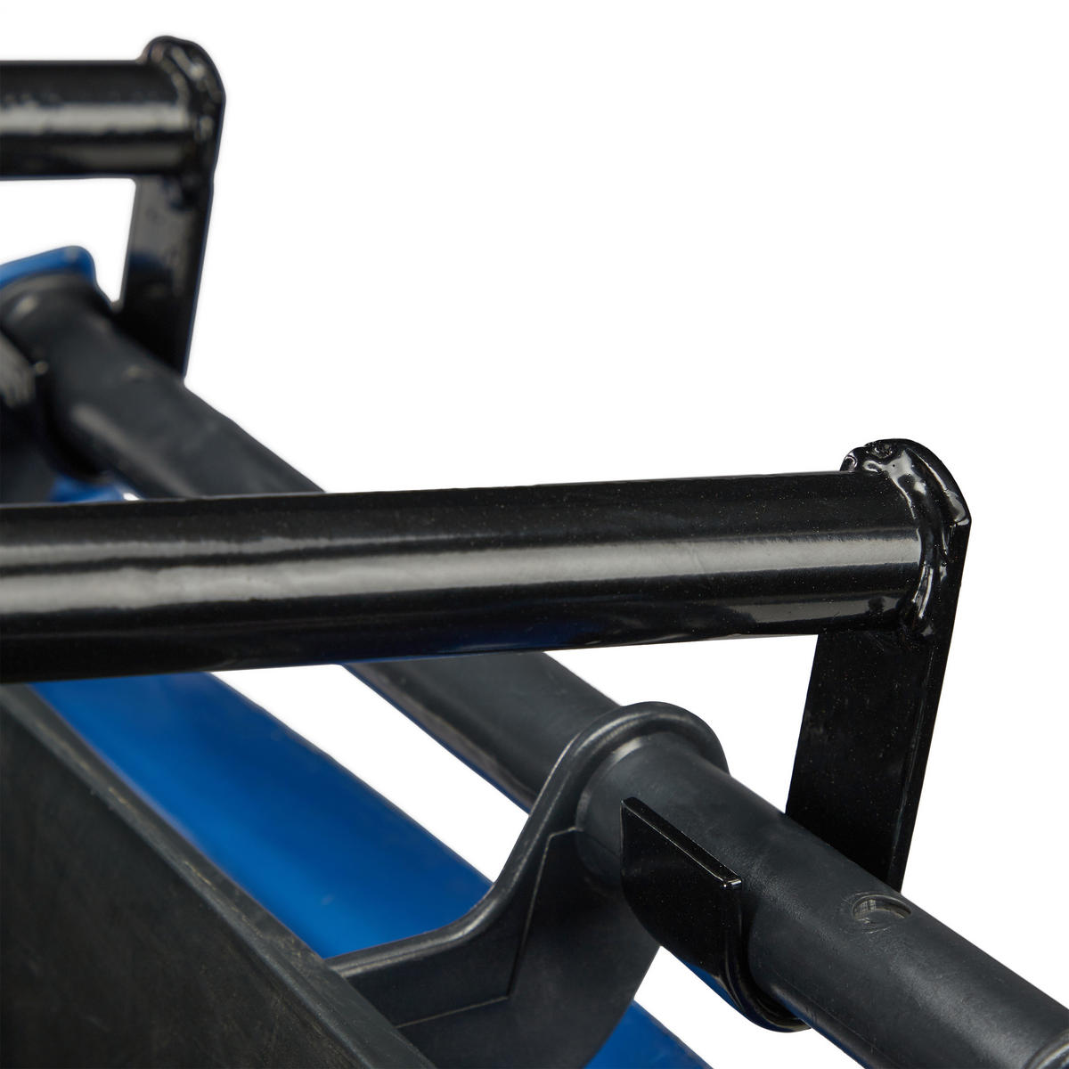 MÜLLPRESSE - Schwarz, Metall (33/95/39cm) - Relaxdays