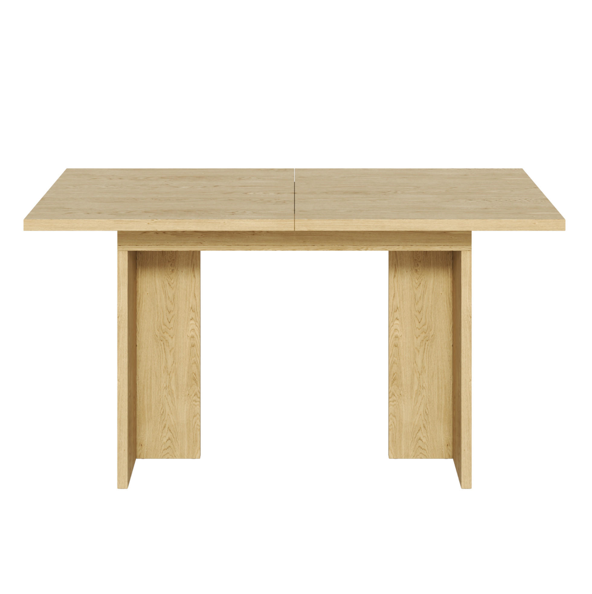 AUSZIEHTISCH 140-180/80 cm in Eichenfarbe – für 6-8 Personen - Eichefarben, Holzwerkstoff (180/80/75cm) - BEAOK