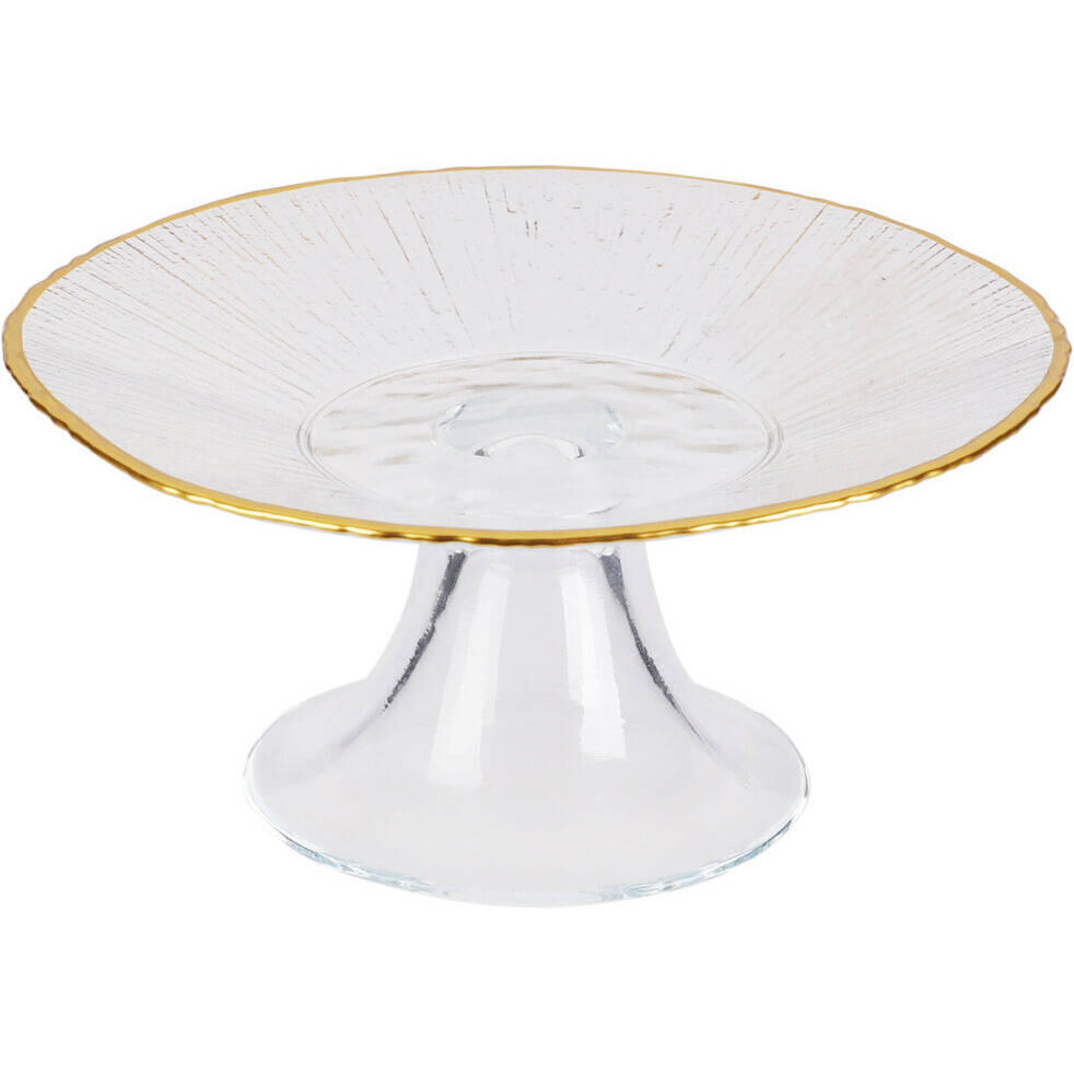 KUCHENTELLER Datura 15 cm - Transparent, Glas (15/7.6/15cm) - Home Styling Collection