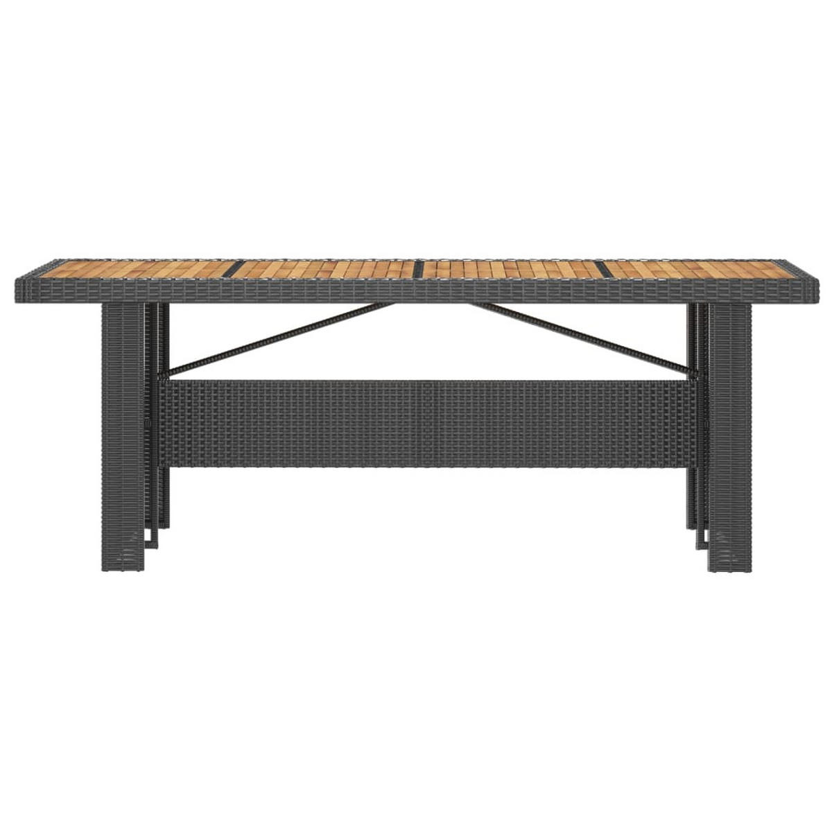 GARTENSET Yarden 9-teilig - Schwarz, Metall - Nettlife