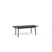 ESSTISCH AXIS Ausziehbar 160 - 200 / 90 x 75,5 cm - Schwarz, Holz (160/90/75.5cm) - MASSENO