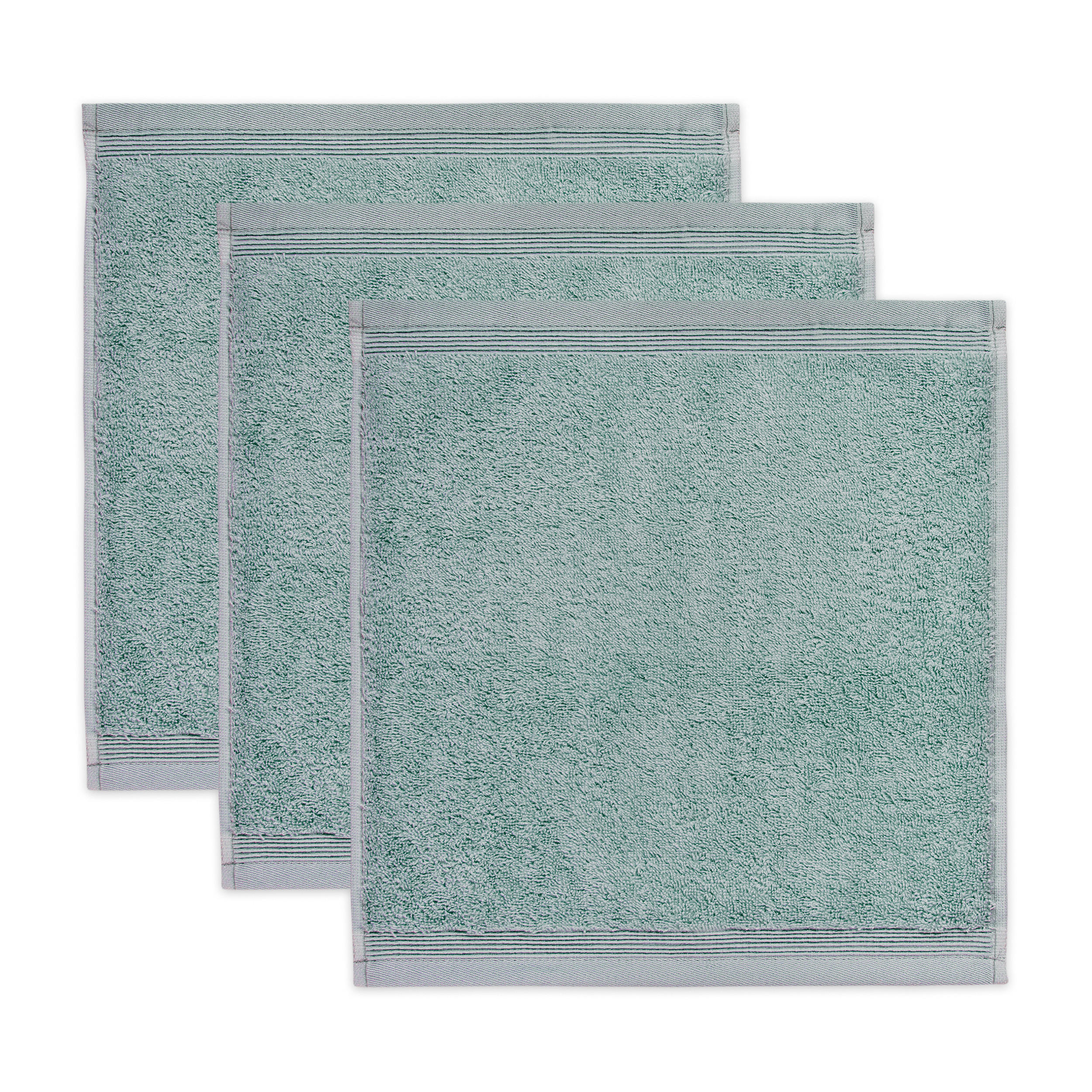 SEIFTUCH SUPERWUSCHEL 3ER PACK - Salbeigrün, Textil (30/30cm) - MÖVE