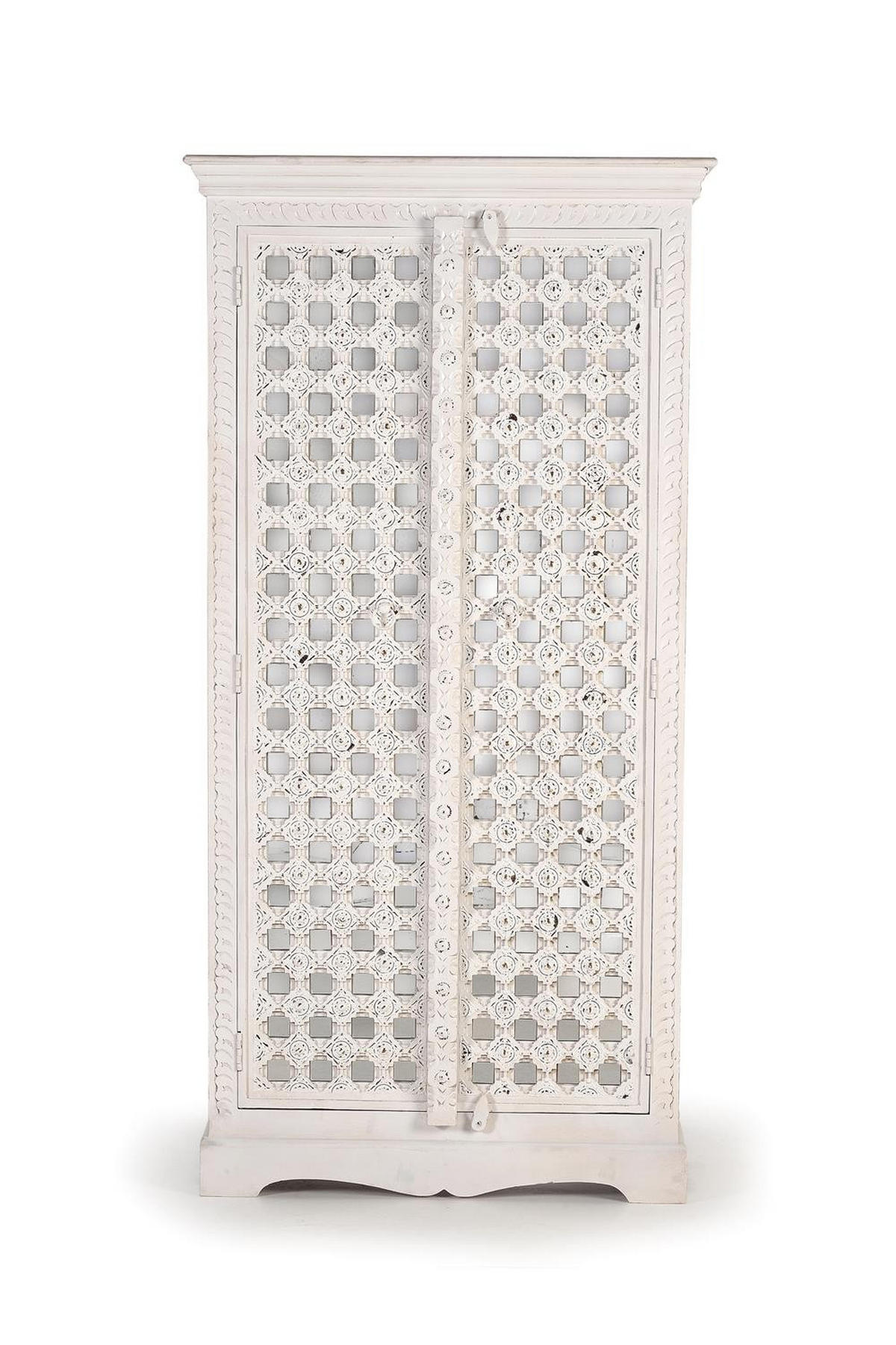 HIGHBOARD aus Mangoholz - Weiß, Holz (40/180/90cm) - Giner y Colomer