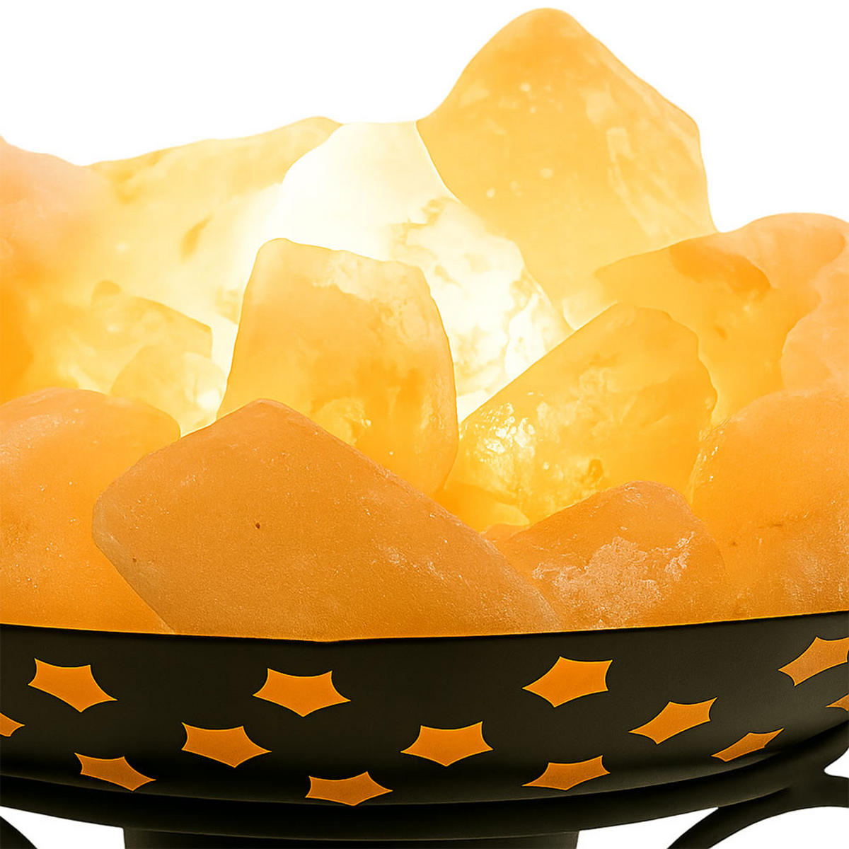 TISCHLEUCHTE STONE Orange - Orange, Metall (25.4/25.4/25.4cm) - Globo Lighting