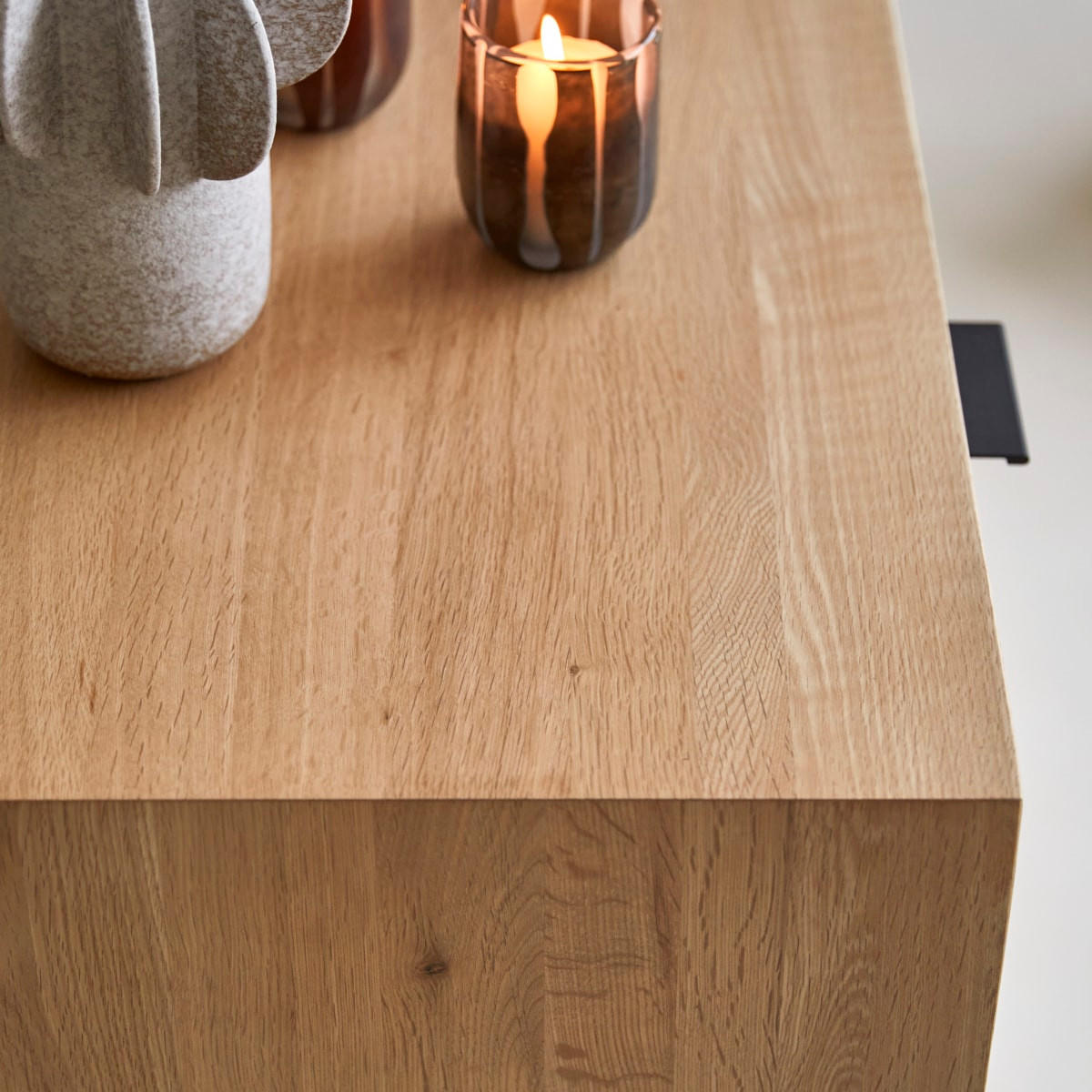 SIDEBOARD Senson Natur aus Eiche - Naturfarben, Holz (200/92/45cm) - Tikamoon