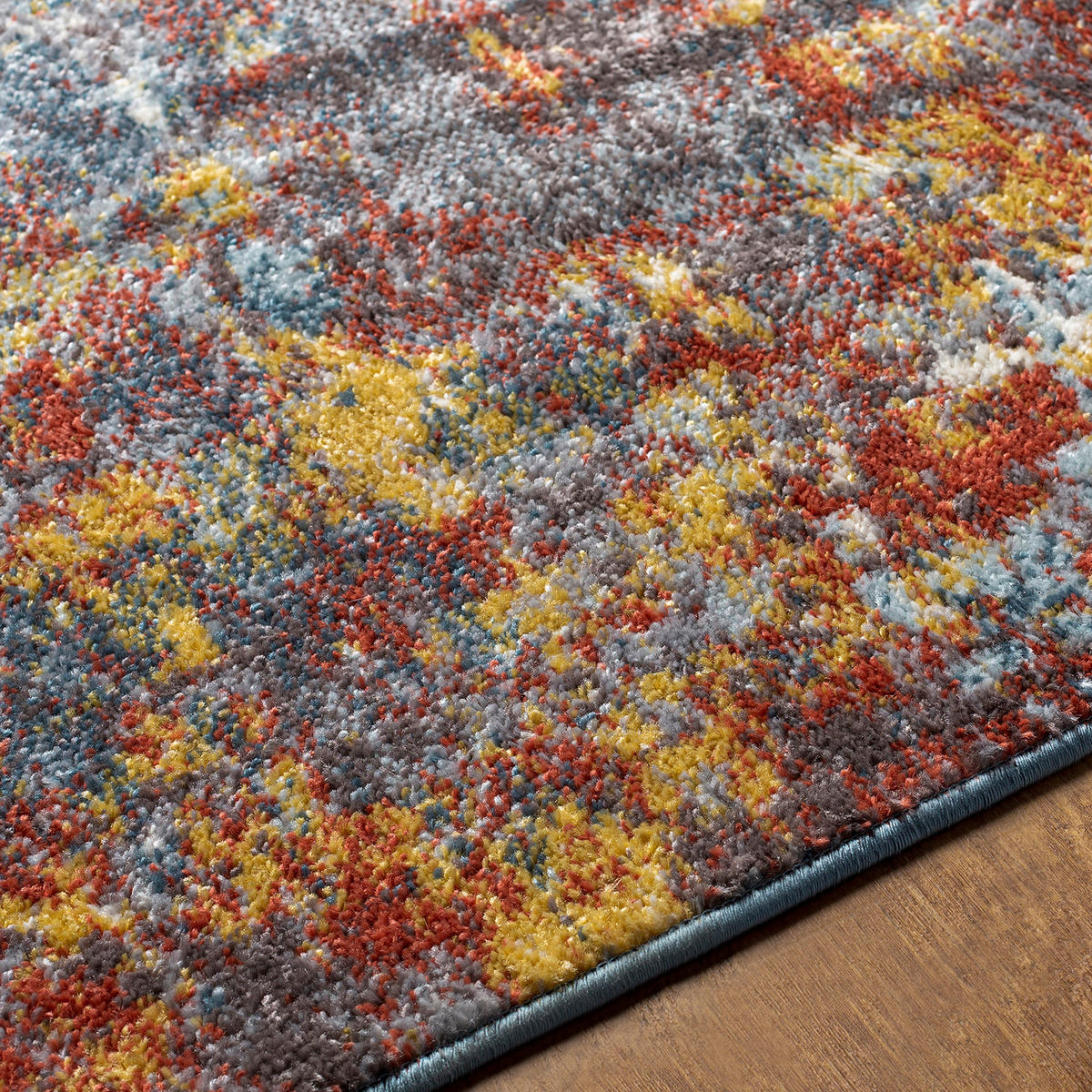 KURZFLORTEPPICH 160/213 cm Mehrfarbig - Multicolor, Naturmaterialien/Textil (160/213cm) - LIVABLISS