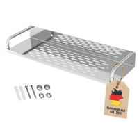 DUSCHABLAGE 50/13 cm - Silberfarben, Metall (13/5/50cm) - Intirilife