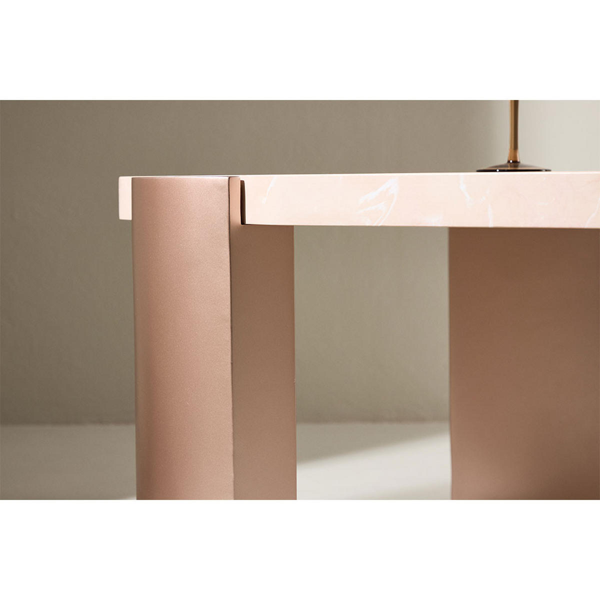COUCHTISCH, Kres, Goldfarben, MDF, 71 x 125 x 40 cm - Goldfarben, Holzwerkstoff (125/71/40cm) - ebuy24