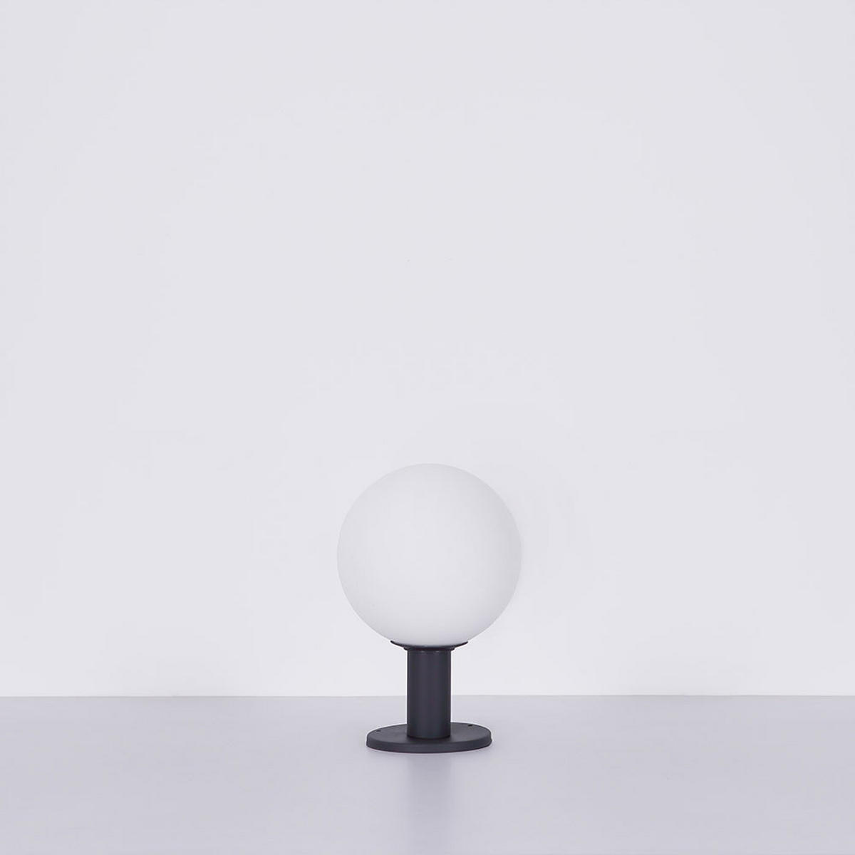 LED WEEGLEUCHTE Aluminium Anthrazit - Anthrazit, Glas (25/25/38cm) - Globo Lighting